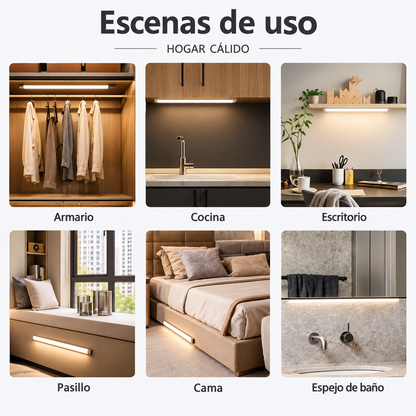 Luz LED Nocturna Inalámbrica con Sensor de Movimiento